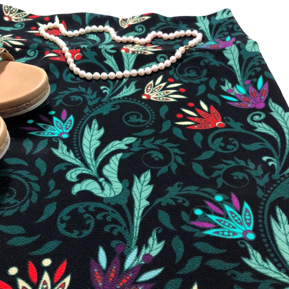 Floral pencil skirt - Picture 2 of 3